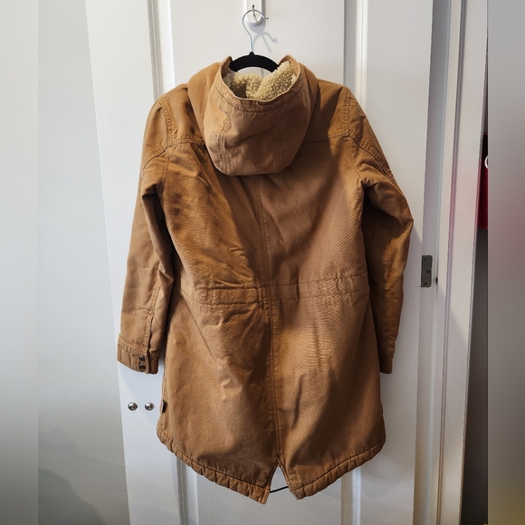 PATAGONIA Prairie Dawn Hooded Sherpa-Lined Parka Jacket - Picture 8 of 15